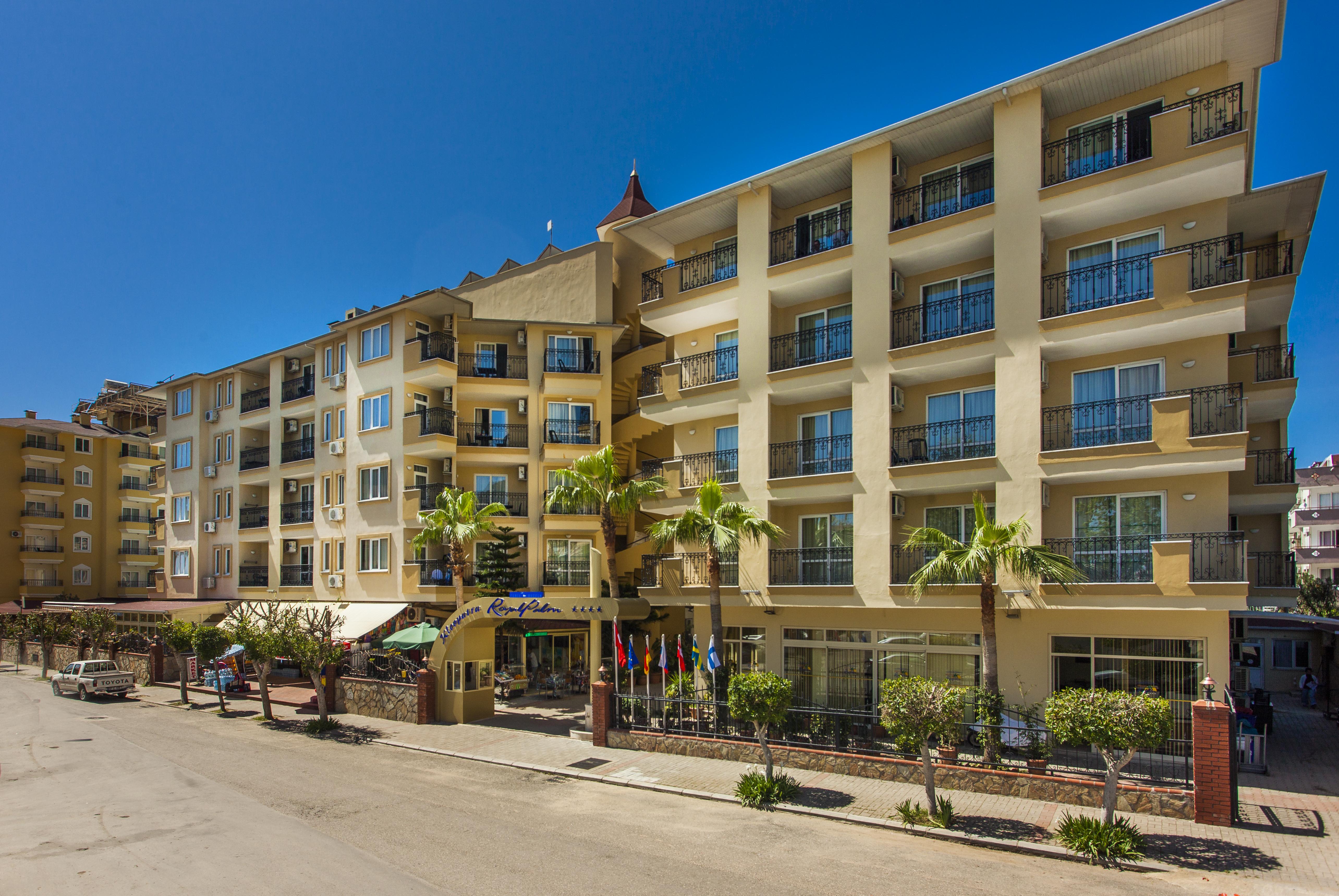 Kleopatra Royal Palm Hotel Alanya Bagian luar foto